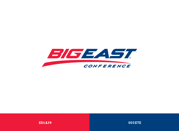 Big East Conference brand color palette