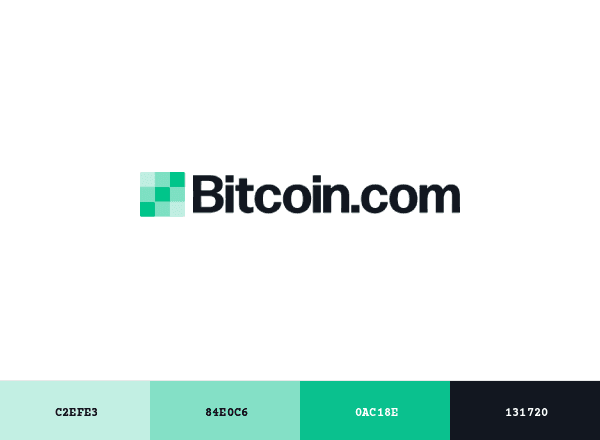 Bitcoin.com brand color palette