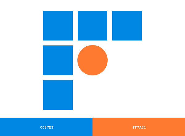 bitFlyer brand color palette