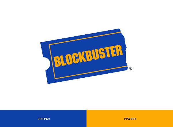 Blockbuster brand color palette