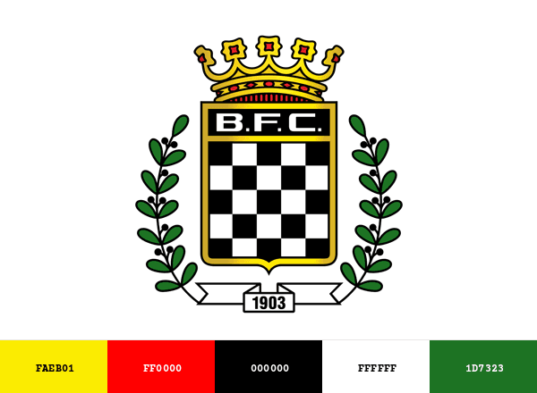Boavista F.C. brand color palette