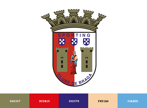 Braga brand color palette