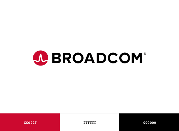 Broadcom brand color palette