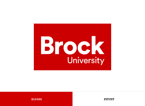 Brock University brand color palette
