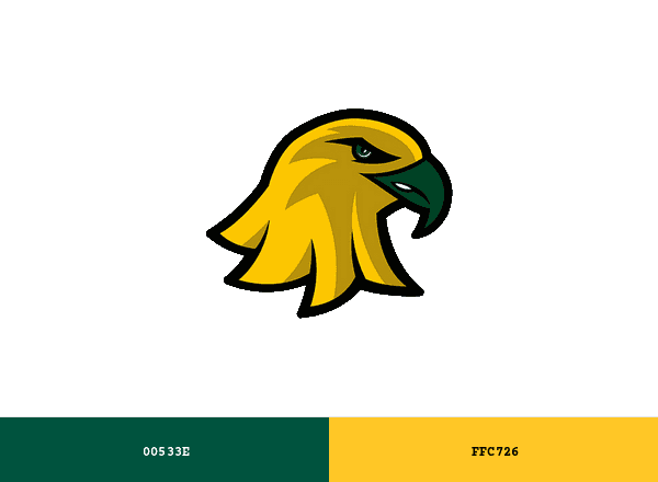 Brockport Golden Eagles brand color palette