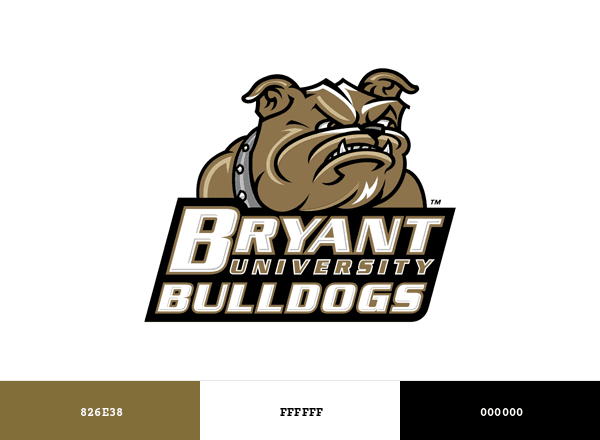 Bryant Bulldogs brand color palette