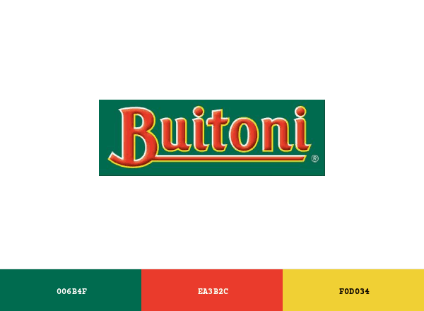 Buitoni brand color palette
