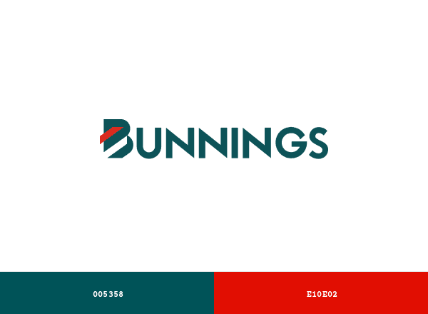 Bunnings brand color palette