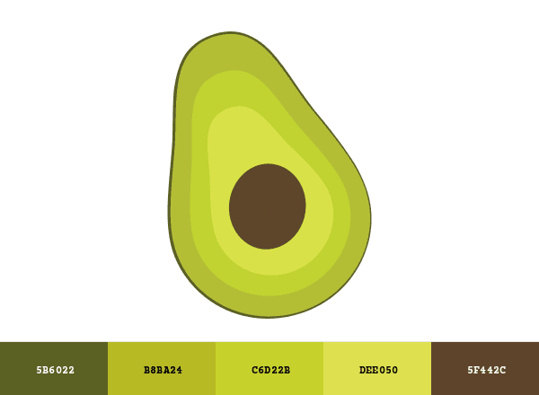 California Tortilla brand color palette