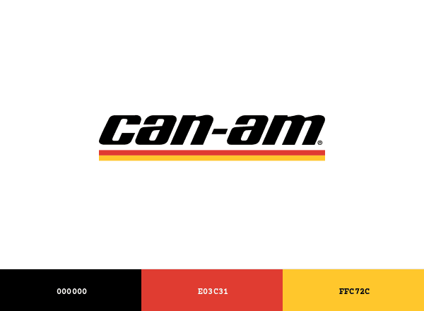Can-Am brand color palette