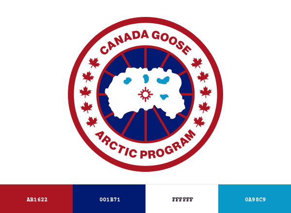 Canada Goose (Clothing) brand color palette