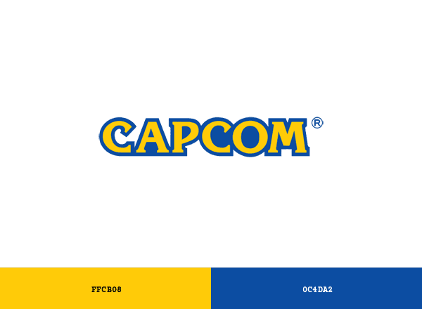 Capcom brand color palette