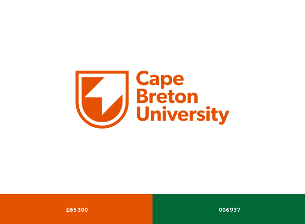 Cape Breton University brand color palette