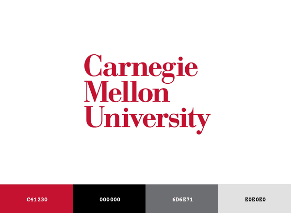 Carnegie Mellon University brand color palette
