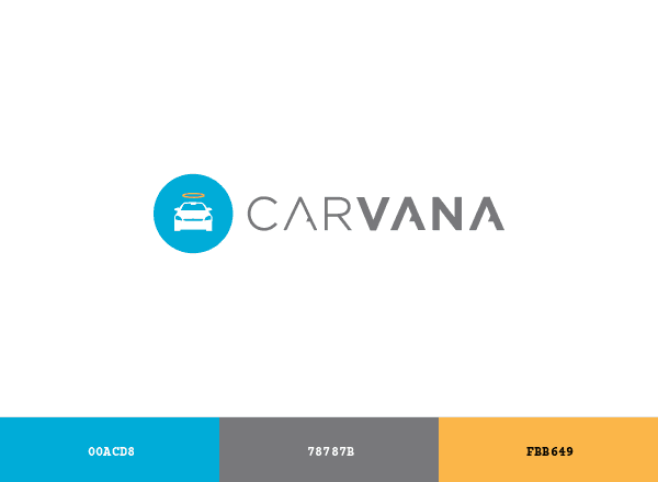Carvana brand color palette