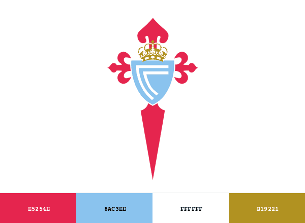 Celta de Vigo brand color palette