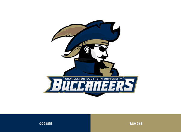 Charleston Southern Buccaneers brand color palette