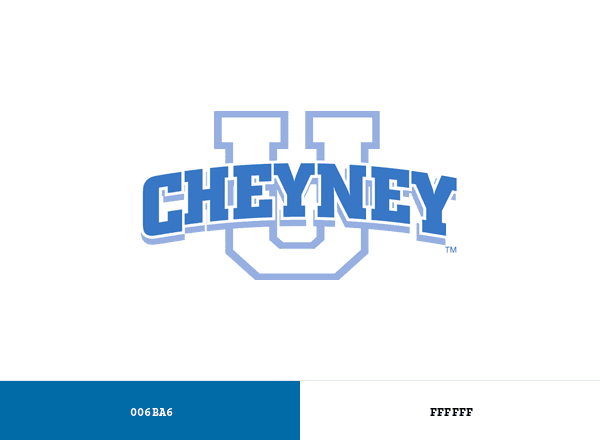Cheyney Wolves brand color palette