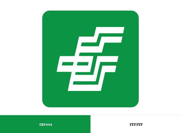 China Post brand color palette