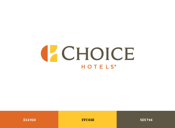 Choice Hotels brand color palette