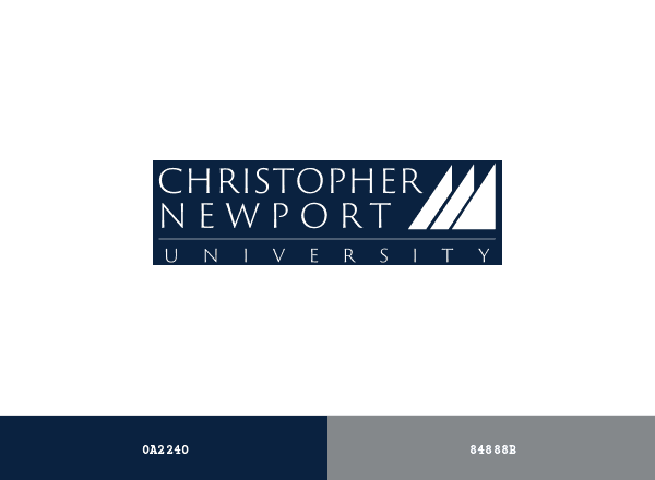 Christopher Newport University brand color palette