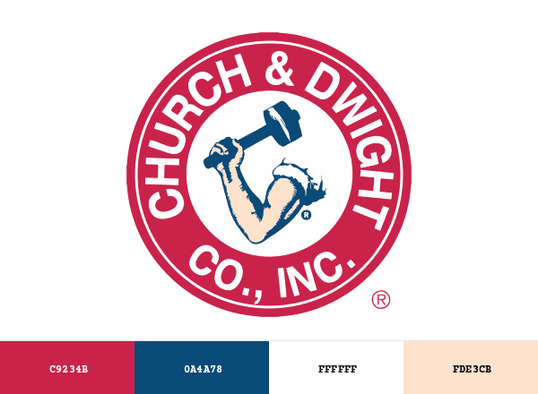 Church & Dwight brand color palette