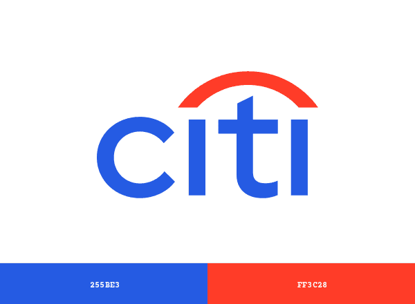 Citibank brand color palette