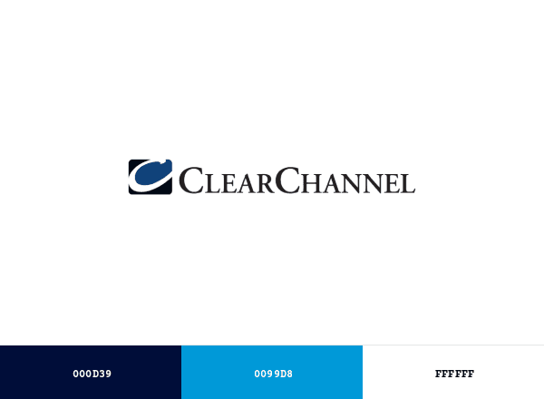 Clear Channel brand color palette
