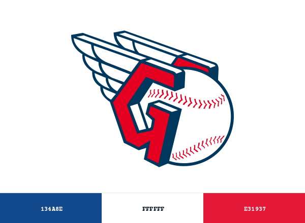 Cleveland Guardians brand color palette