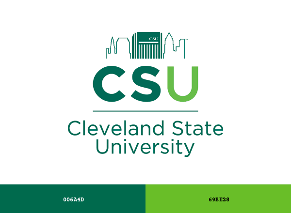 Cleveland State University brand color palette