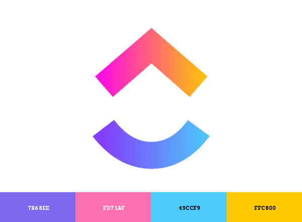 ClickUp brand color palette