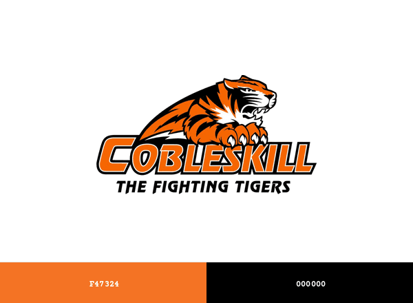 Cobleskill Fighting Tigers brand color palette