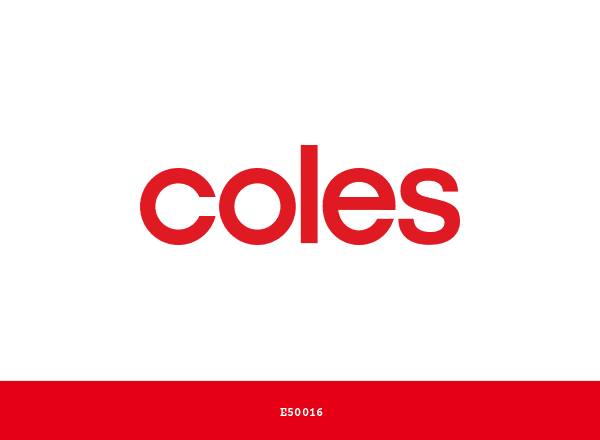 Coles brand color palette