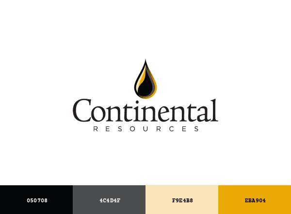 Continental Resources brand color palette