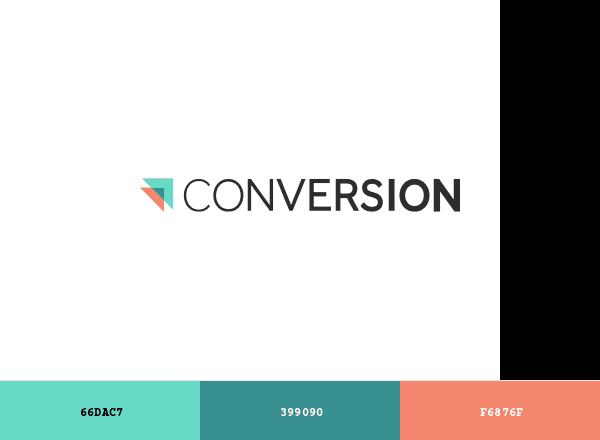 Conversion brand color palette