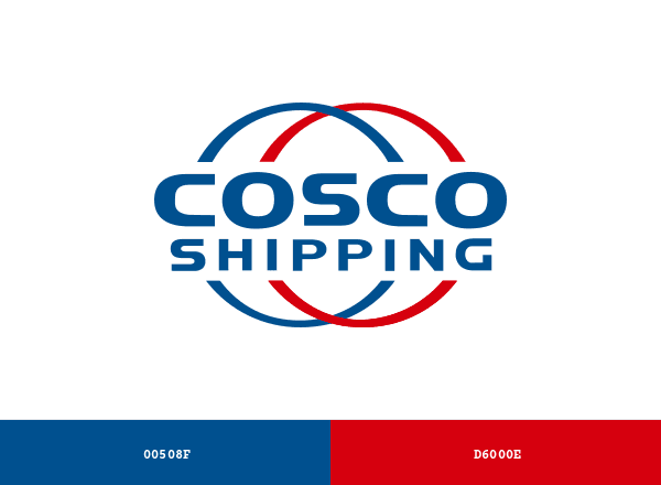 COSCO Shipping brand color palette