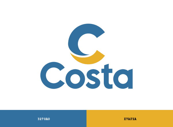 Costa Cruises brand color palette