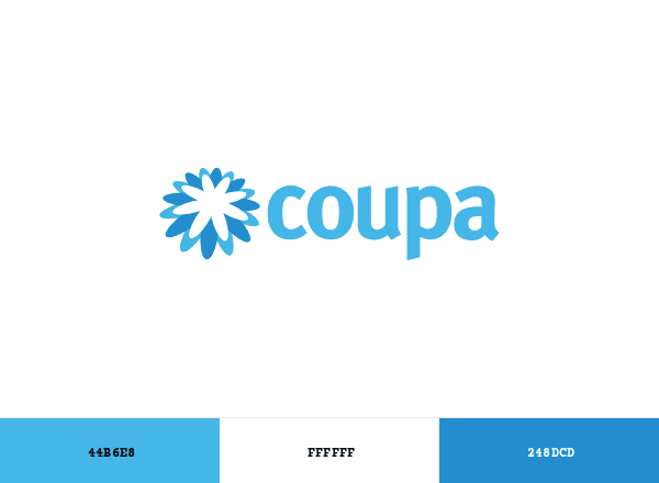 Coupa brand color palette