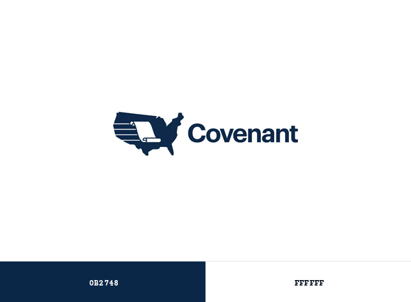 Covenant Logistics brand color palette
