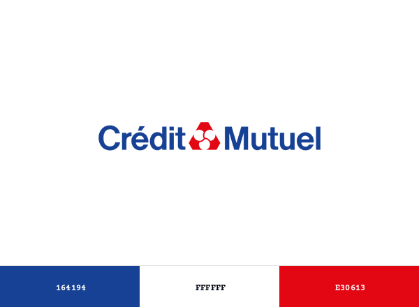 Crédit Mutuel brand color palette