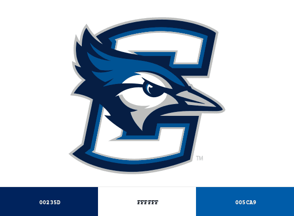 Creighton Bluejays brand color palette