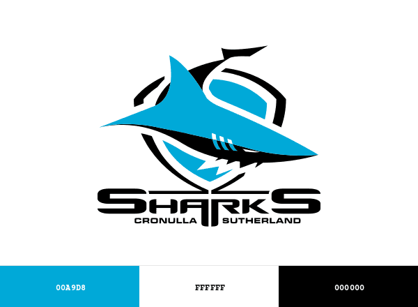 Cronulla-Sutherland Sharks brand color palette