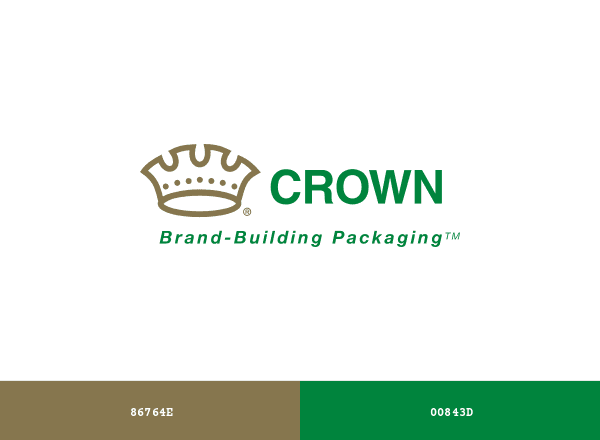 Crown Holdings brand color palette