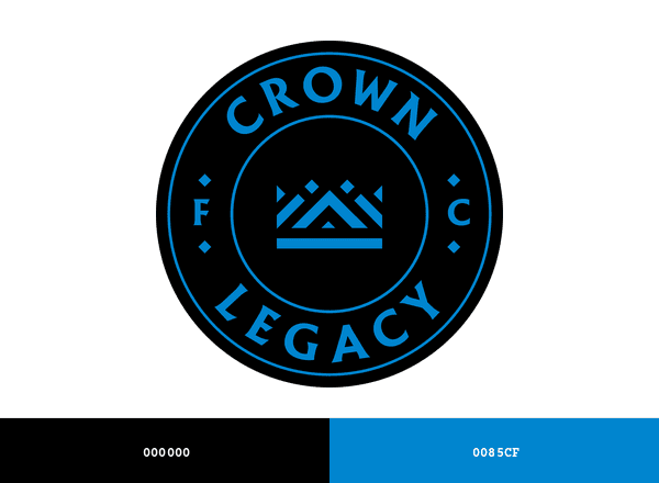 Crown Legacy FC brand color palette