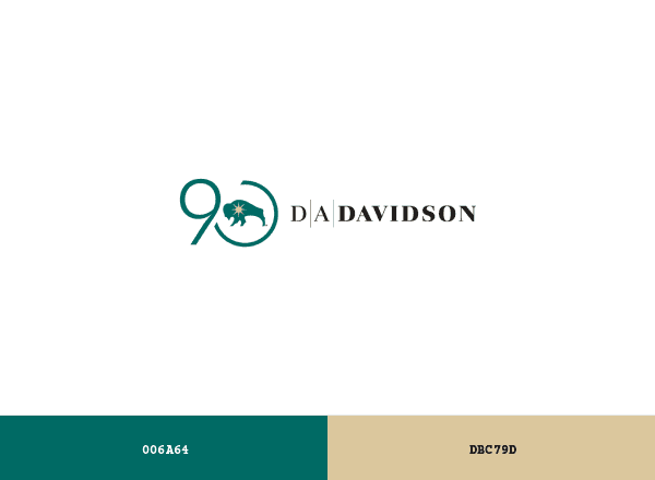 D. A. Davidson brand color palette