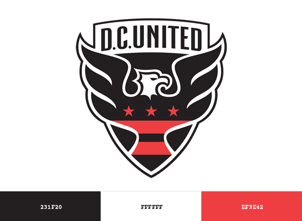D.C. United brand color palette
