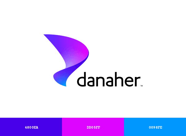 Danaher Corporation brand color palette
