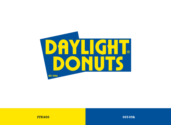 Daylight Donuts brand color palette