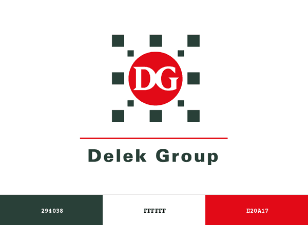 Delek Group brand color palette