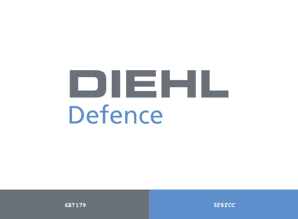 Diehl Defence brand color palette